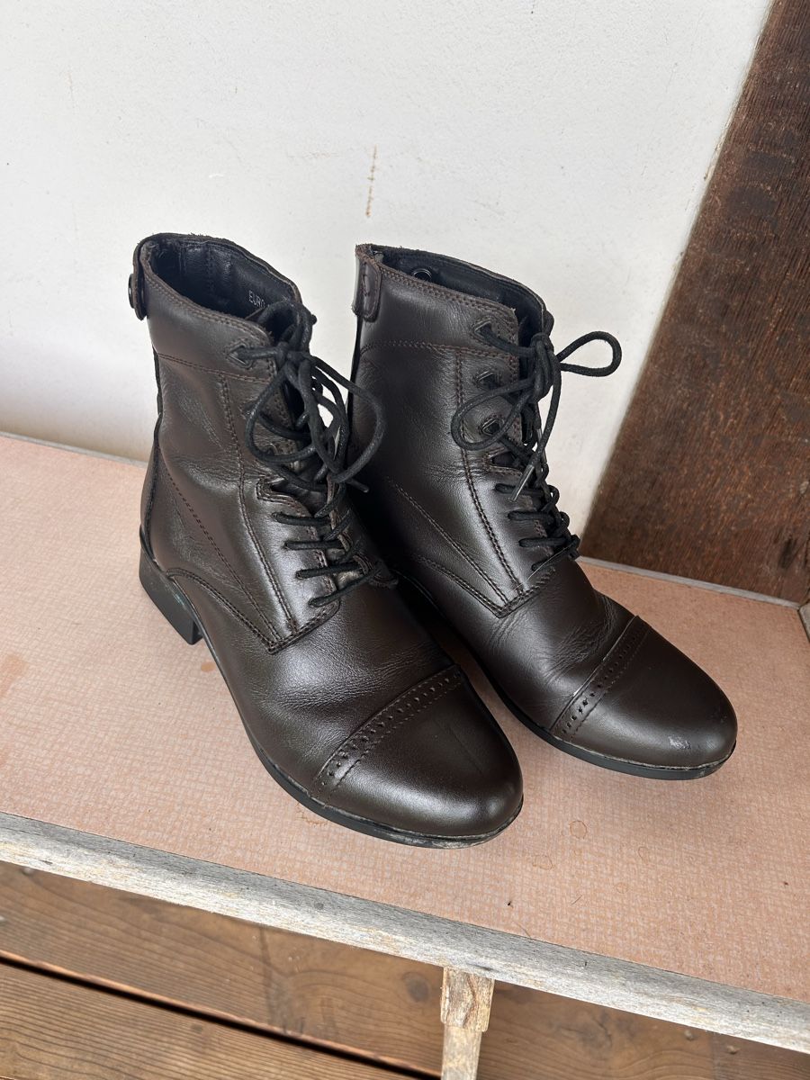 Felix Bühler Damenschuhe: Reitstiefeletten echt Leder – Neu (gemäss Beschreibung) aus Büren an der Aare von oli_kl72