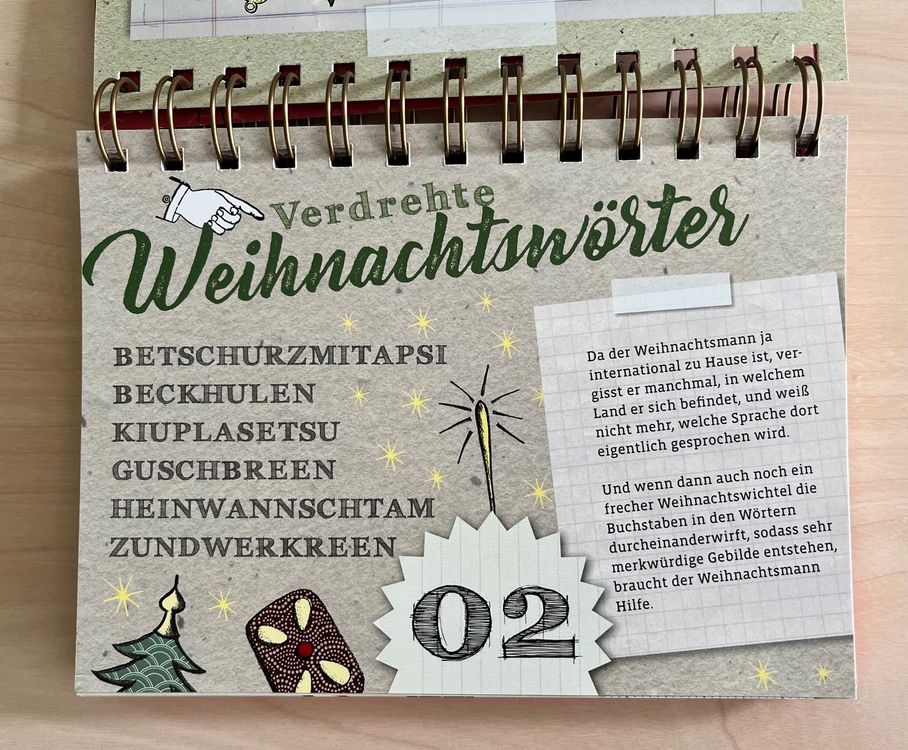 Der ultimativ knifflige Adventsrätselkalender  Kaufen auf Ricardo