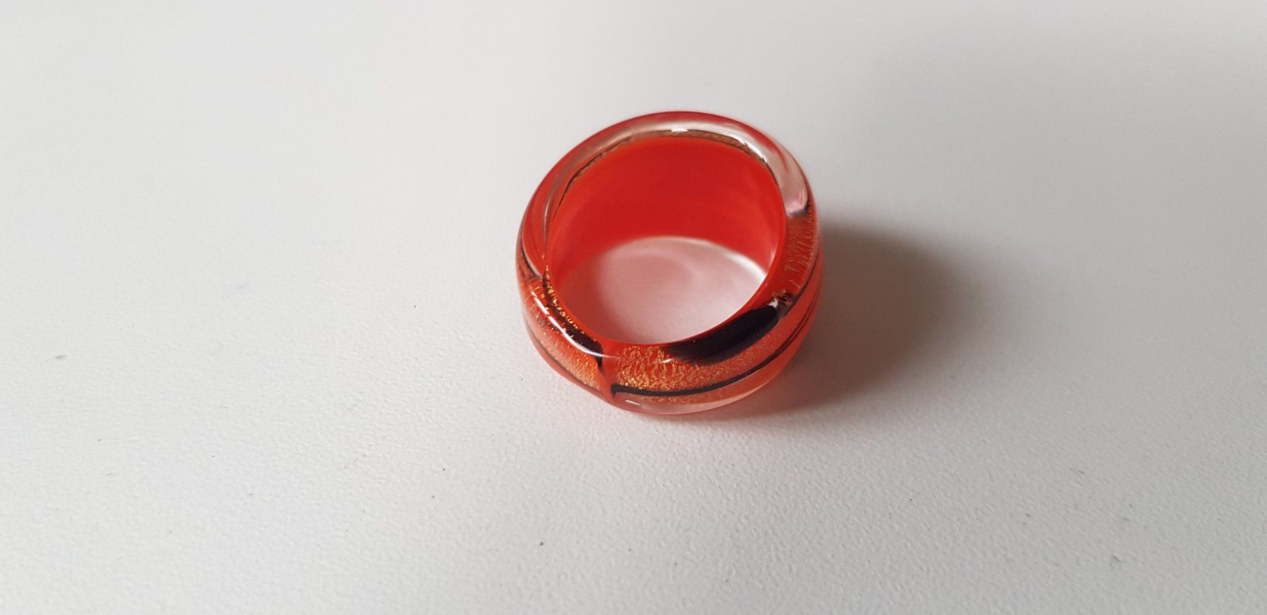 Anelli: Grande bague design en verre de Murano comme NEUVE – Usato da Montreux venduto da Art_et_antiquites 6