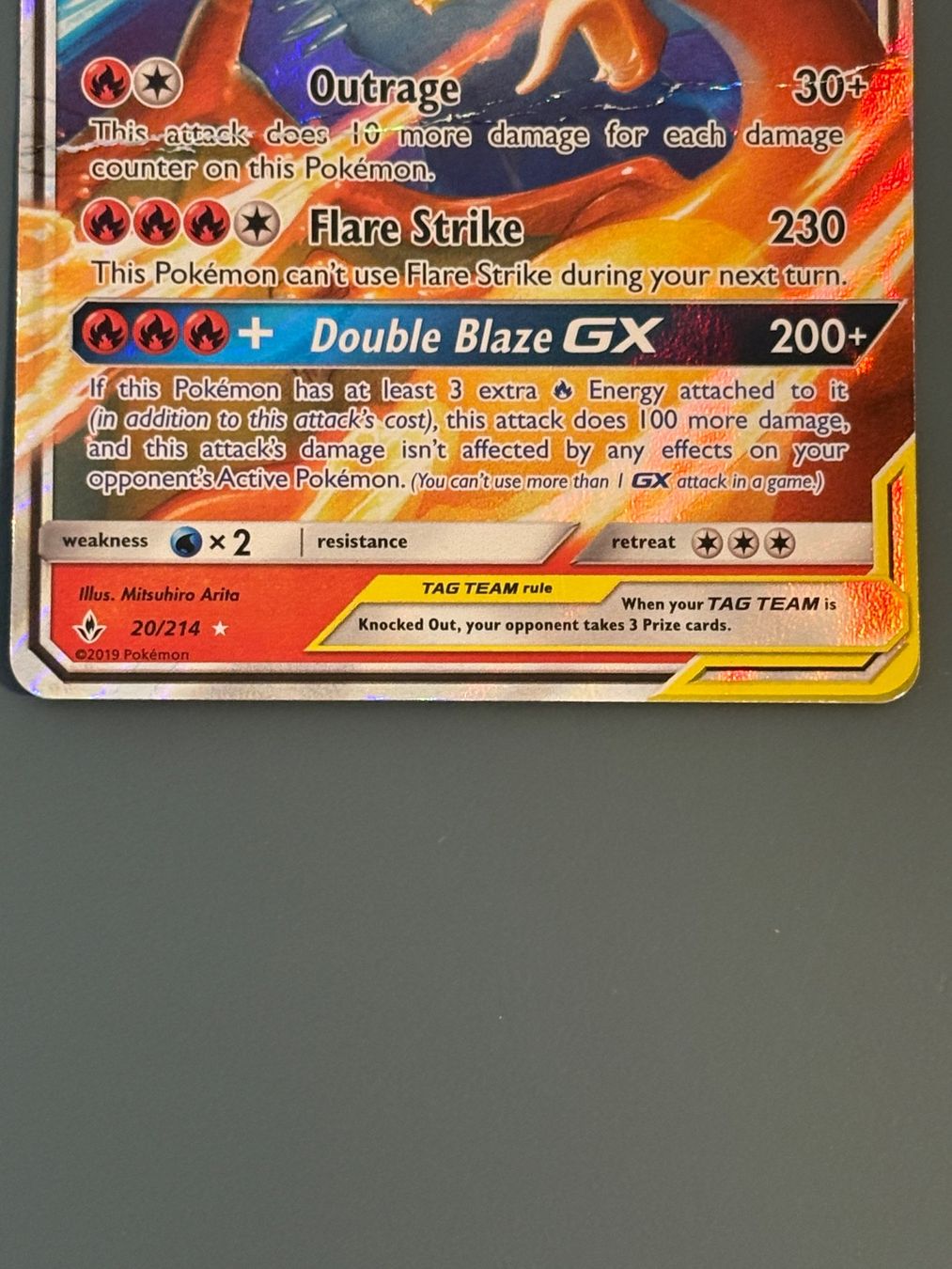 Pokémon Carte collezionabili: Reshiram & Glurak GX (UNB 20) ENG – Usato da Seewen SZ venduto da Pokeace93 2