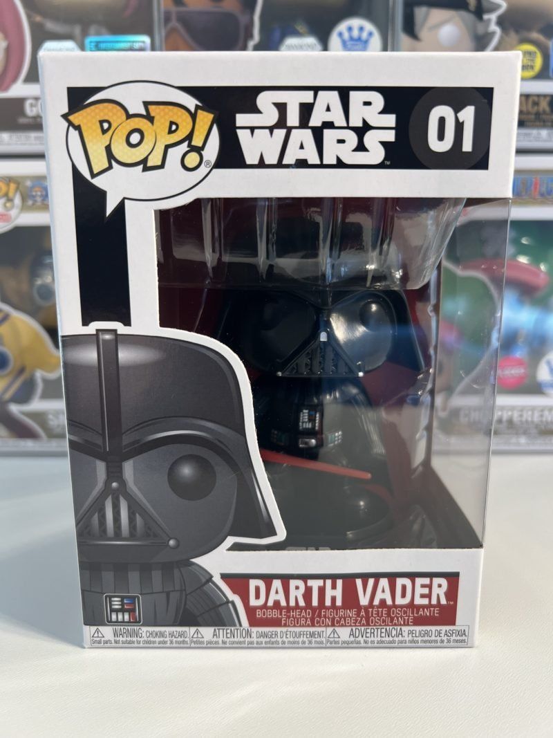Funko Statuette: Funko POP! Star Wars Darth Vader – Nuovo e nell'imballaggio originale da Le Mouret venduto da perfectbijou