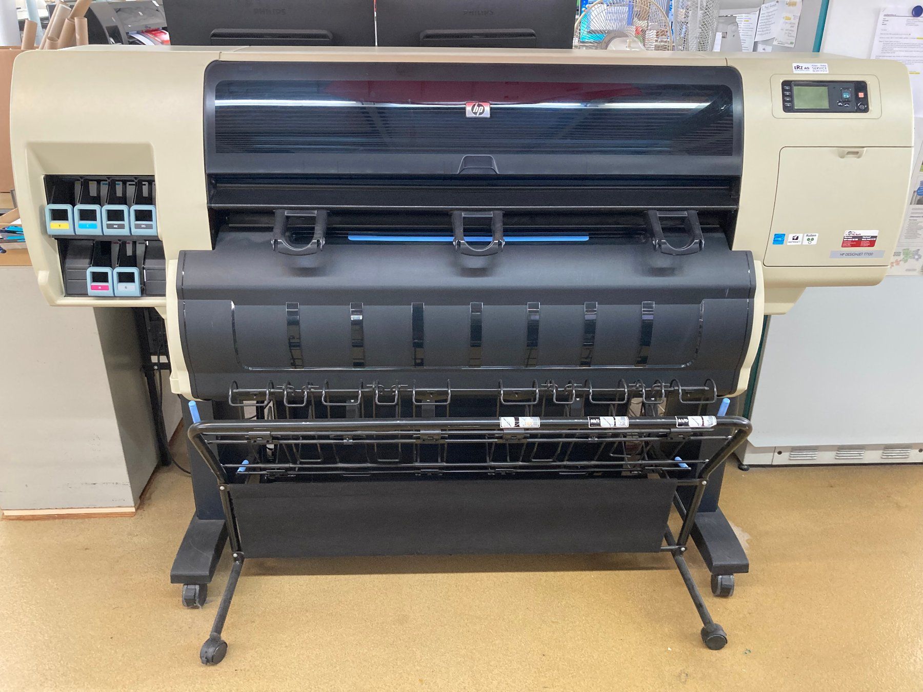 Hewlett Packard Drucker: HP DesignJet T7100 Plotter/Grossformatdrucker (defekt) – Defekt aus Baden von rsk591