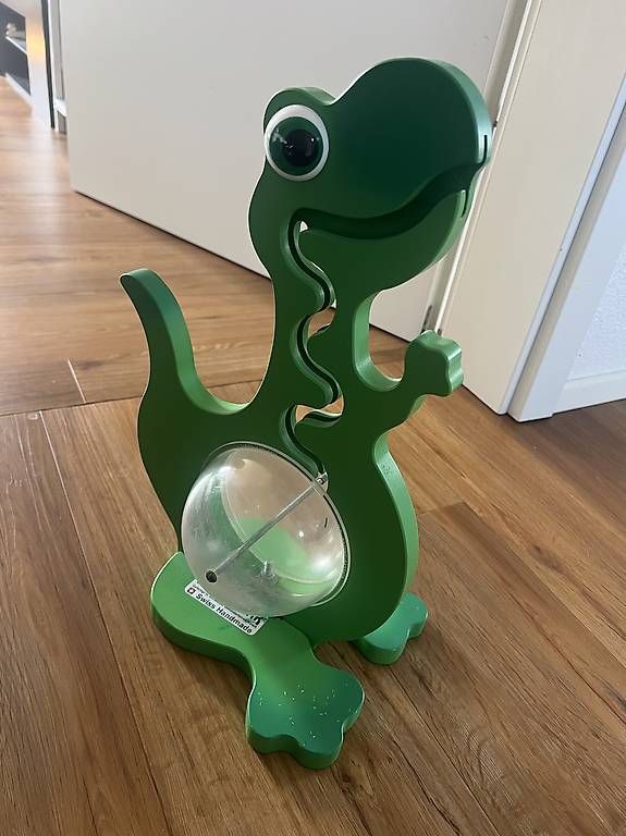 Big Belly Bank Spardosen: grünes Dino Münz Kässeli – Gebraucht aus Oberuzwil von Tatymausi 2