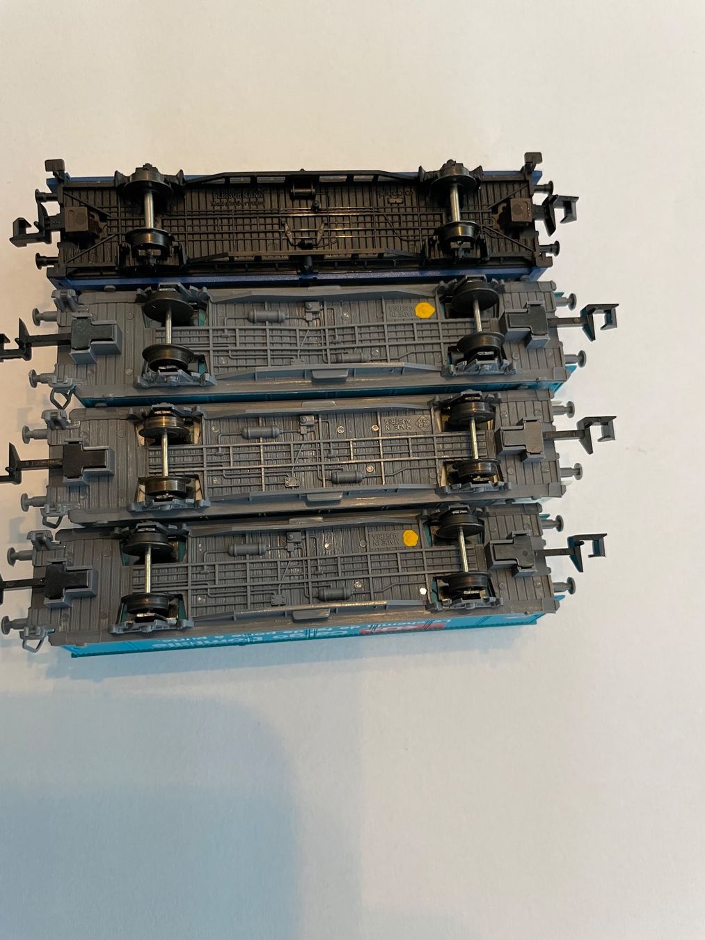 Modellini di ferrovie: Spur N  4x Werbewagen – Usato da Rorschach venduto da Karotten 3