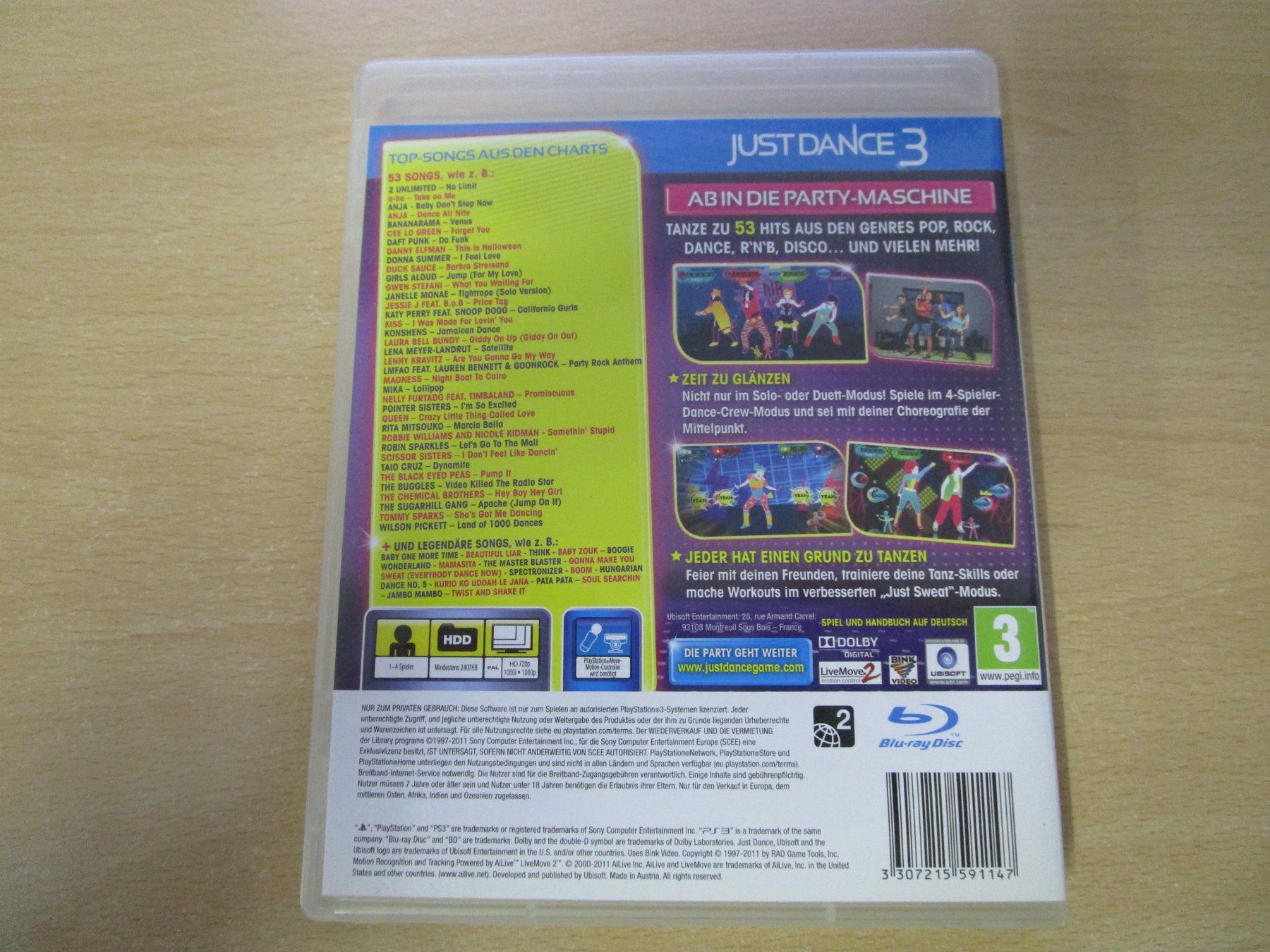 Sony Giochi: Just Dance 3 Playstation 3 PS3 – Usato da Goldau venduto da agestuffer 1