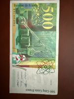 Billets 500 Francs 1994 Marie Curie Banque de France