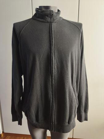 Fruit of the Loom Zipper Jacke, XL, Grau