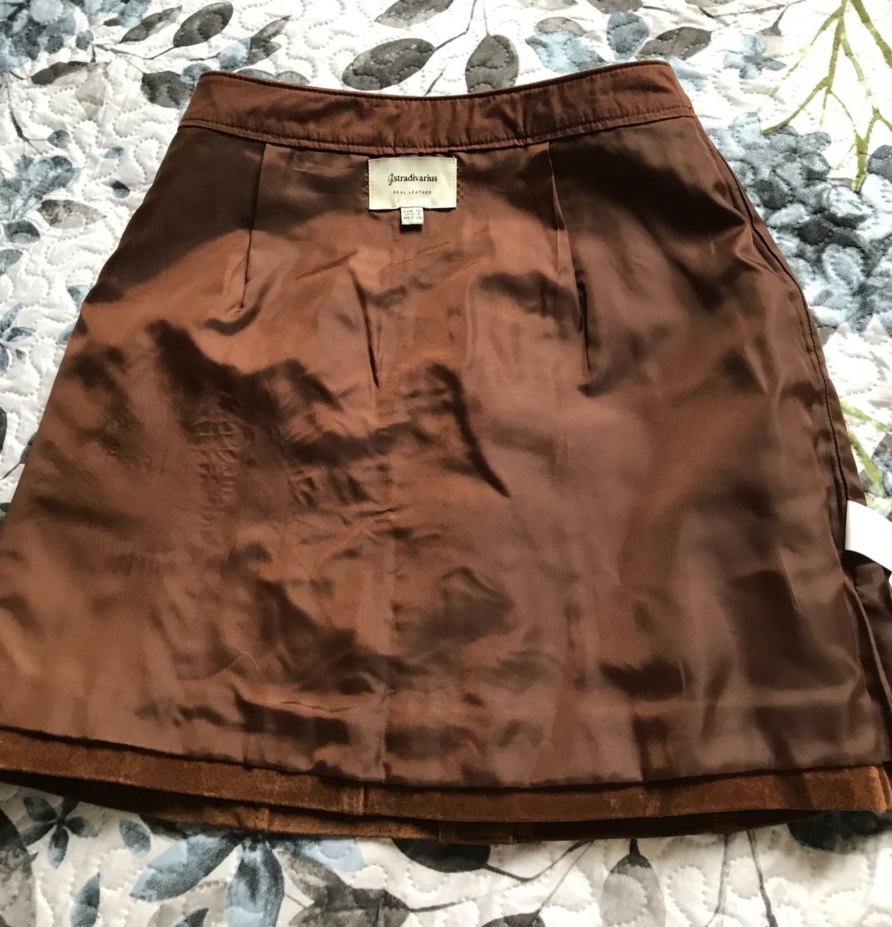 Stradivarius Gonne: Leather skirt - Wildleder Rock – Nuovo (secondo la descrizione) da Tagelswangen venduto da fireiceprincess 6