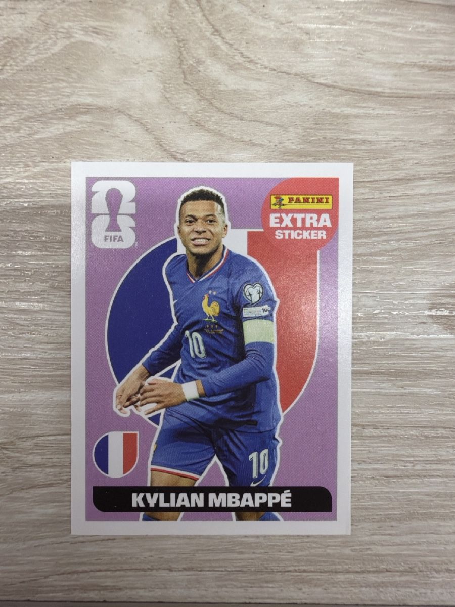 Panini Sammelbilder & Trading cards: Mbappe Extra Sticker WM 2026 – Neu (gemäss Beschreibung) aus Bülach von LouisMoscon
