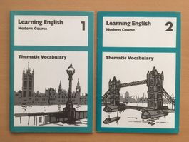 Learning English - Thematic Vocabulary, Bände 1+2