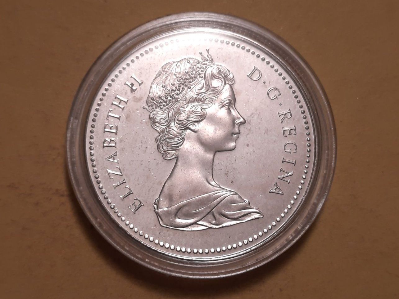 Tutti le monete: Kanada 1 Dollar "Mountie" 1973 Silber – Usato da Buchs SG venduto da numispatica 1