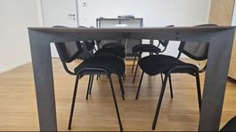 Konferenz- / Besprechungstisch Holzoptik für 8 Personen