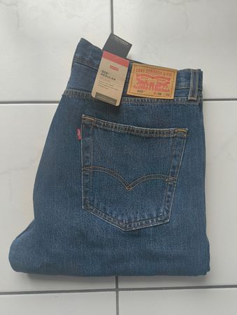 Herren Jeans Levi's 505 Regular blau Grösse 38/32 neu