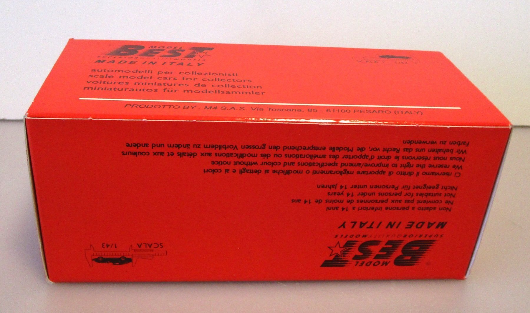 Ferrari Modellini d'auto: BEST FERRARI 330 GTC 1966 - 9101 – Nuovo e nell'imballaggio originale da Chêne-Bourg venduto da breno56 4