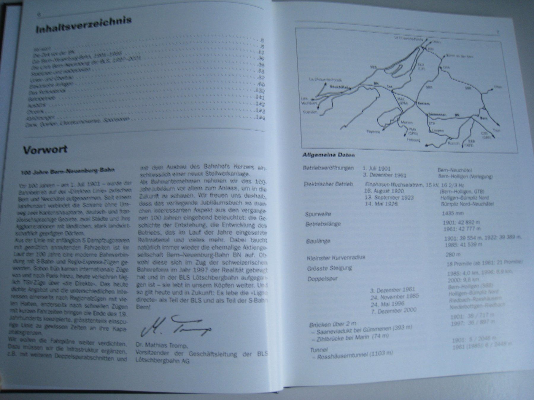 Libri: Bern-Neuenburg-Bahn, Prellbock-Verlag 2001 – Usato da Buchs ZH venduto da swiss-train 3