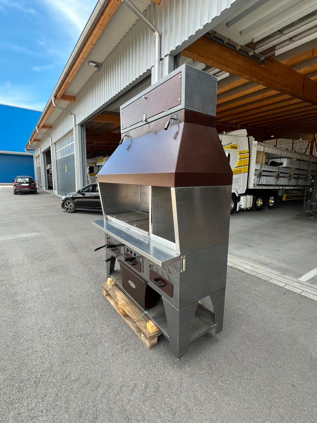 Grills: Holzkohle Grill Edelstahl – Gebraucht aus Turbenthal von sch_8bqz 2