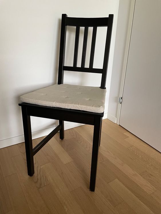 IKEA Stefan Stühle Stuhl 6 Stück mit Sitzkissen Kaufen auf Ricardo