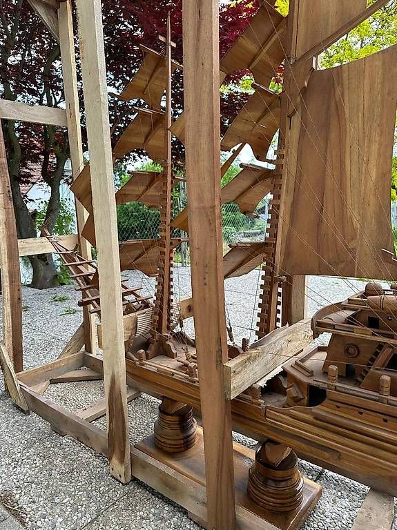 Sculture & Statue: Skulptur aus Holz- Schiff – Usato da Lenzburg venduto da Florina55 3