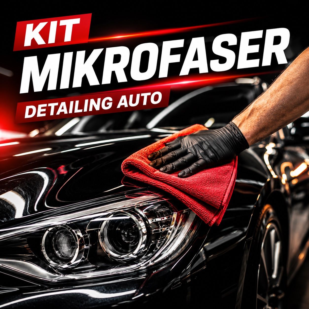 Prodotti per la cura: KIT MIKROFASER - Detailing Auto – Nuovo e nell'imballaggio originale da Cadempino venduto da Tek.Pro.AG