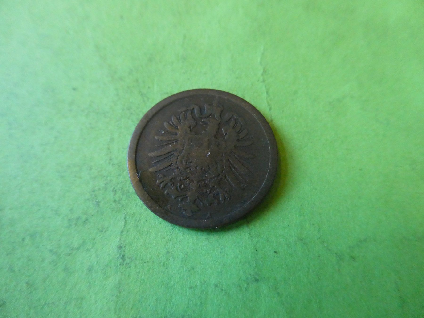 Tutti le monete: Dt. Reich 1875 A, 2 Pfennig – Usato da Hinterforst venduto da Rohusri 1