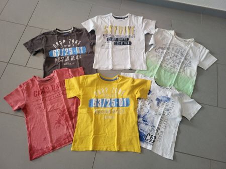 T-Shirts David Camp 6 Stk gr. 116