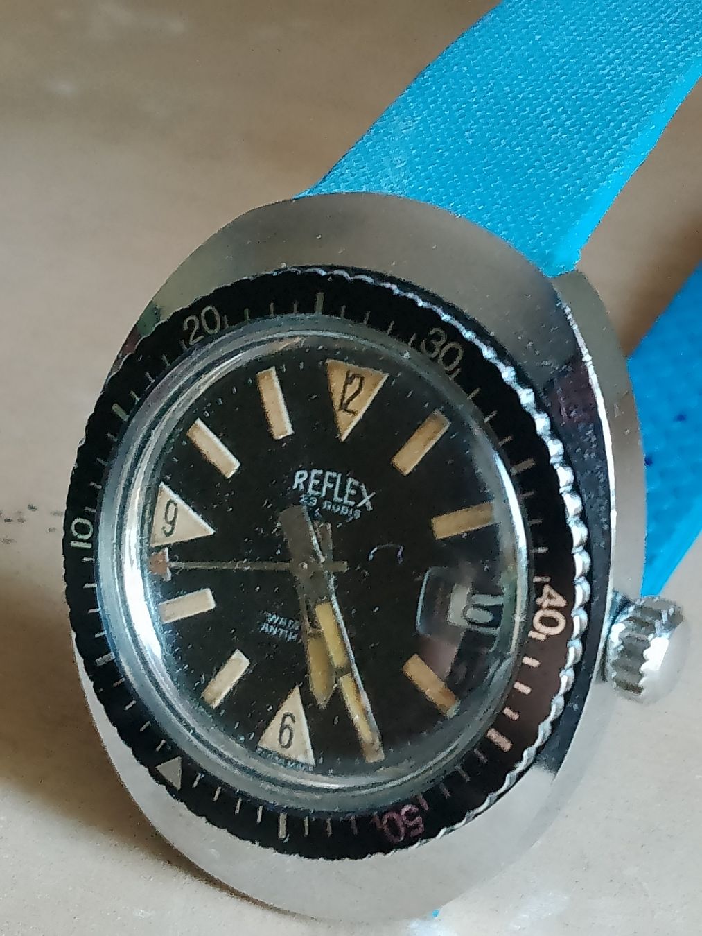 Swiss Uhren: Reflex Diver's Sub 1960 läuft super  – Gebraucht aus Agno von sam2608
