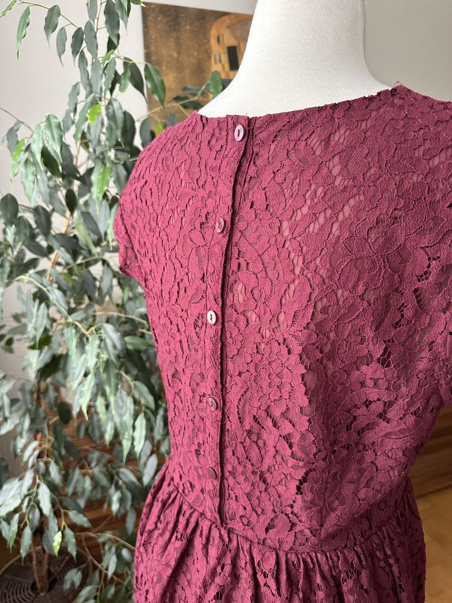 H&M Vestiti: Kleid aus Guipure-Spitze – Usato da Uitikon Waldegg venduto da MGC 2