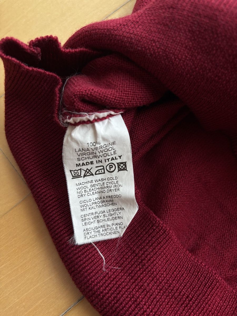 Maglioni & Felpe: Wool V-Neck Burgundy Sweater – Usato da Belmont-sur-Lausanne venduto da Cedr_Barto 3