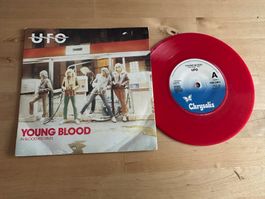 UFO MICHAEL SCHENKER METAL 80's rare Kult Single red vinly