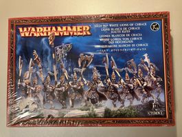 WARHAMMER FANTASY Hochelfen Weisse Löwen von Chrace *RAR*