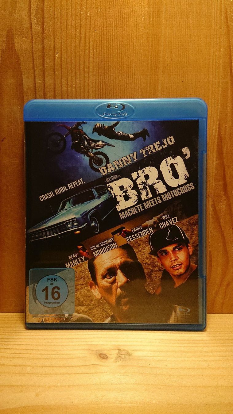 Tutti i DVDs: BRO' Machete, Meets, Motocross Blu-Ray mit Danny Trejo – Usato da Wilderswil venduto da Exebub