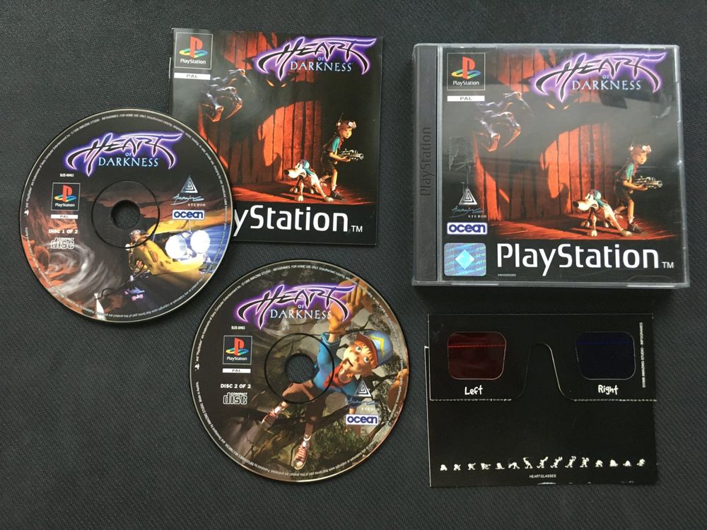 Sony PlayStation 1 - Heart Of Darkness - Boîtier Cassé | eBay