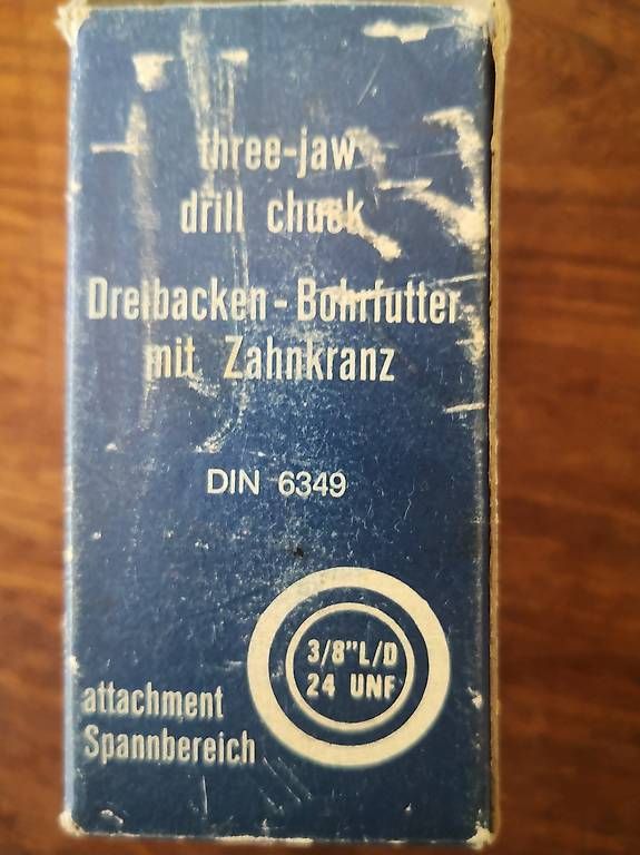 Tutti gli attrezzi: Dreibackenbohrfutter mit Zahnkranz – Usato da Bern venduto da chs_9kyd 2