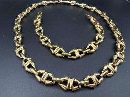 Vintage Set: Halskette und Armband