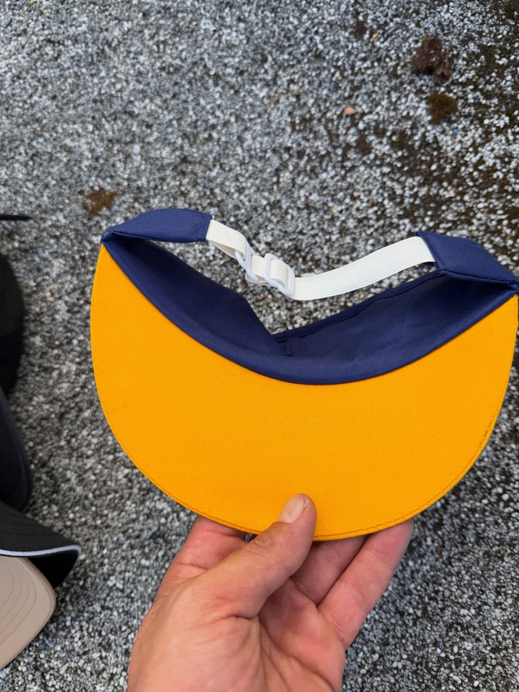 Copricapi, berretti & cappellini: New Vintage 80s Michelin Visor – Nuovo (secondo la descrizione) da Zürich venduto da le_souk 4