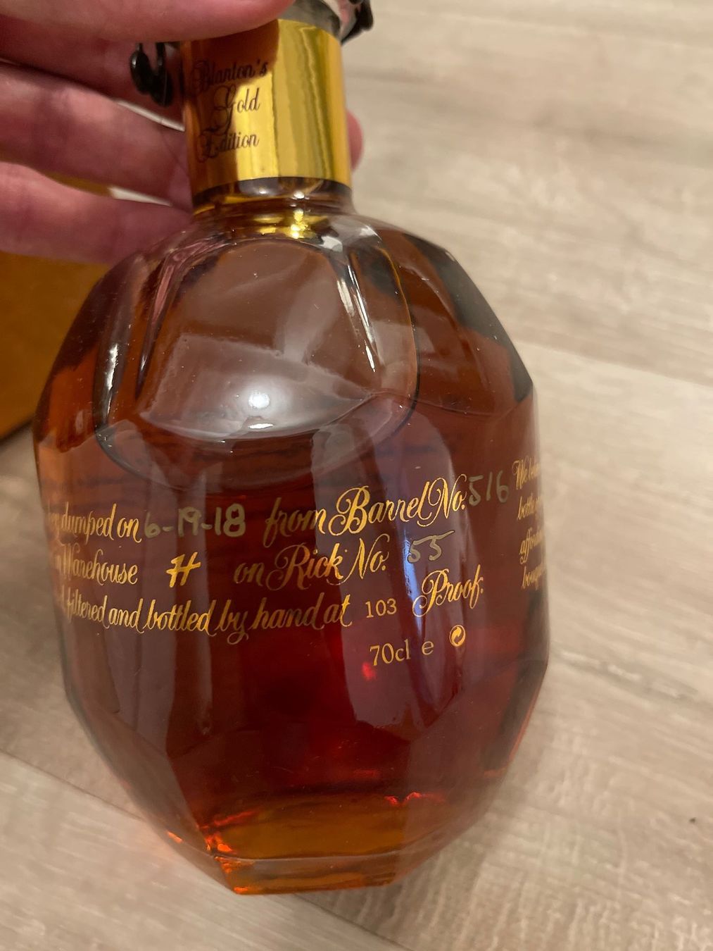 Spirituosen: Blanton’s Gold – Gebraucht aus Veyrier von sie_xz8z 1