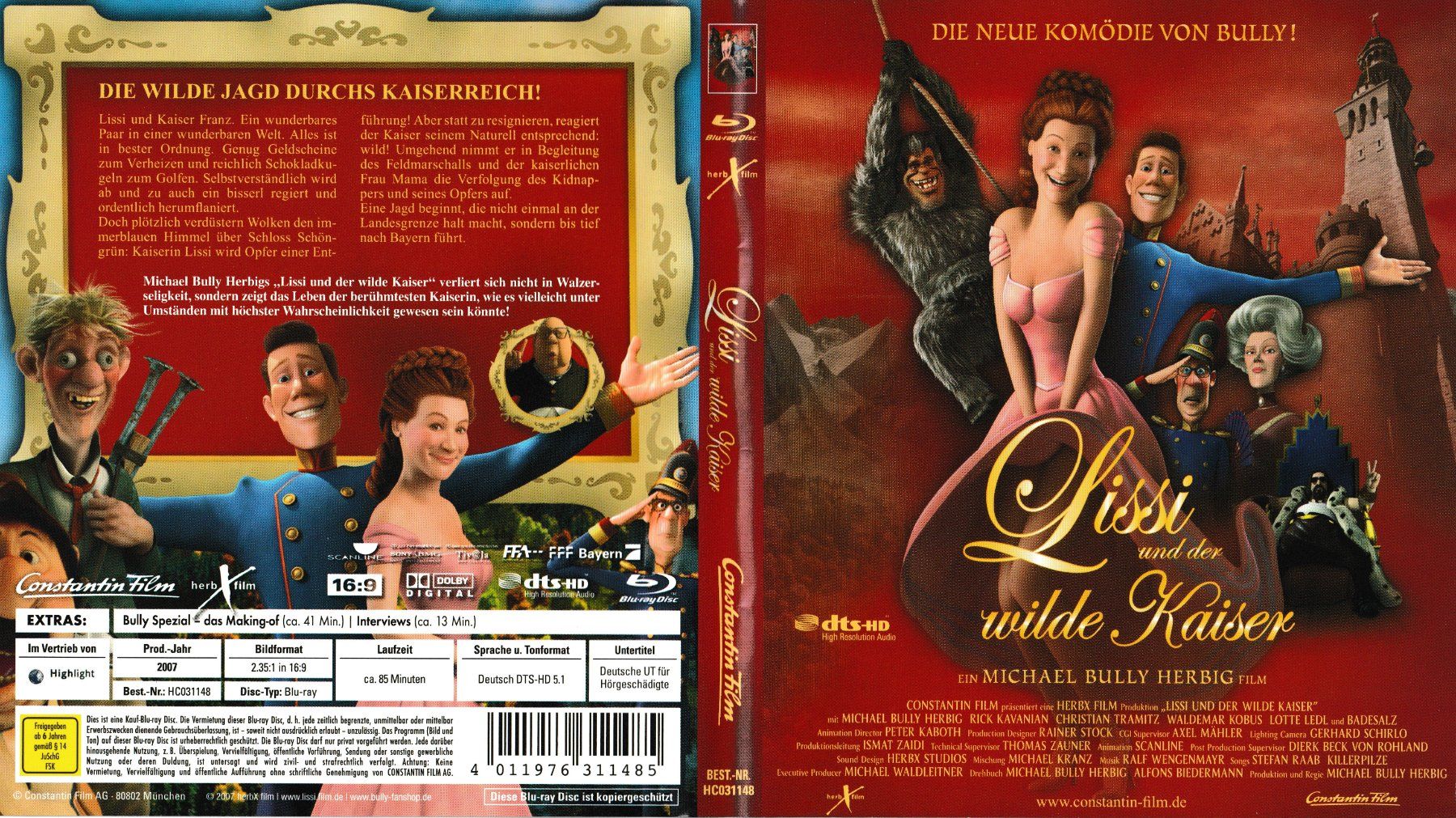Tutti i DVDs: Blu-Ray - Lissi und der wilde Kaiser – Usato da Langnau am Albis venduto da MediaRescuerKeLoX