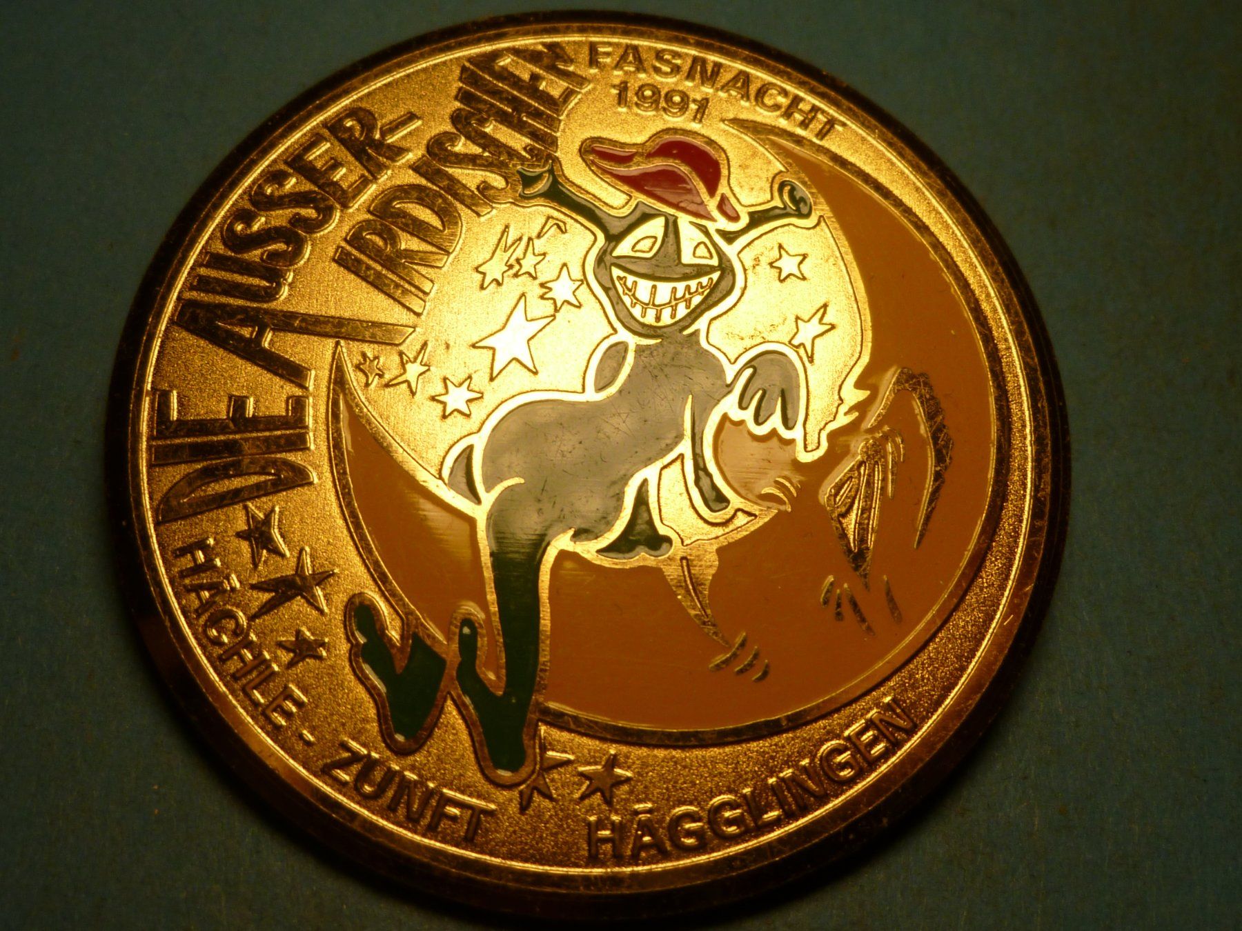 Placchette & Badge: HÄGGLINGEN 1991 GOLD – Usato da Ried (Muotathal) venduto da Mandarin02