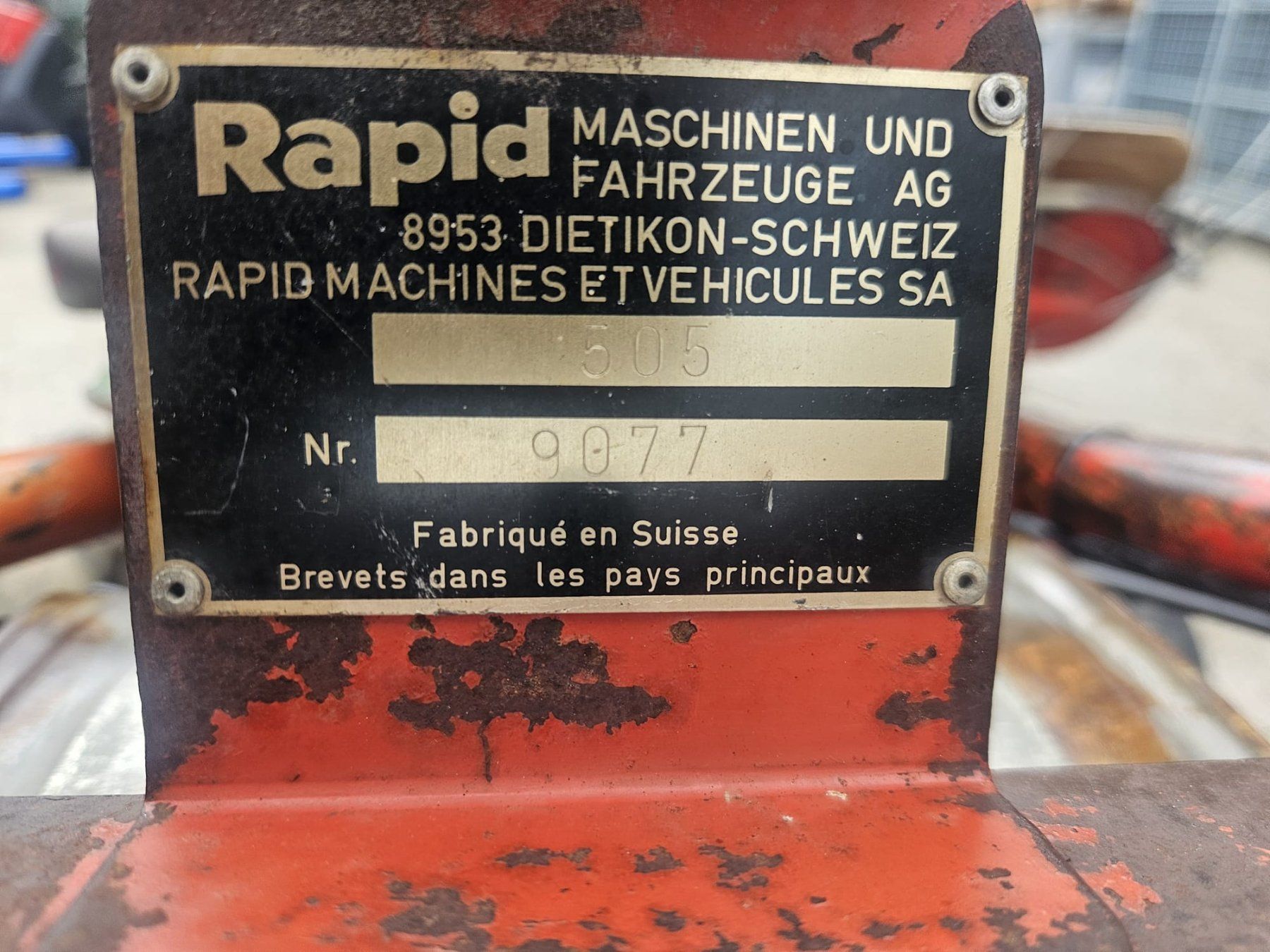 Rapid Toutes les machines: Motormäher Rapid 505 – D'occasion à Schwellbrunn par klm116 4