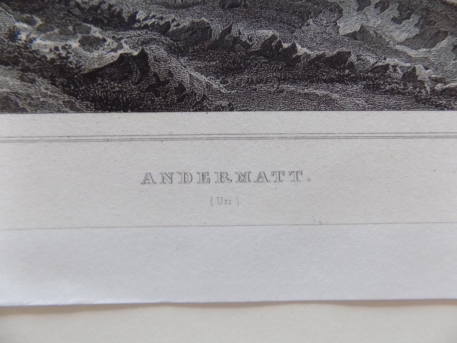 Gravures: Andermatt – D'occasion à Risch par Rischli15 2