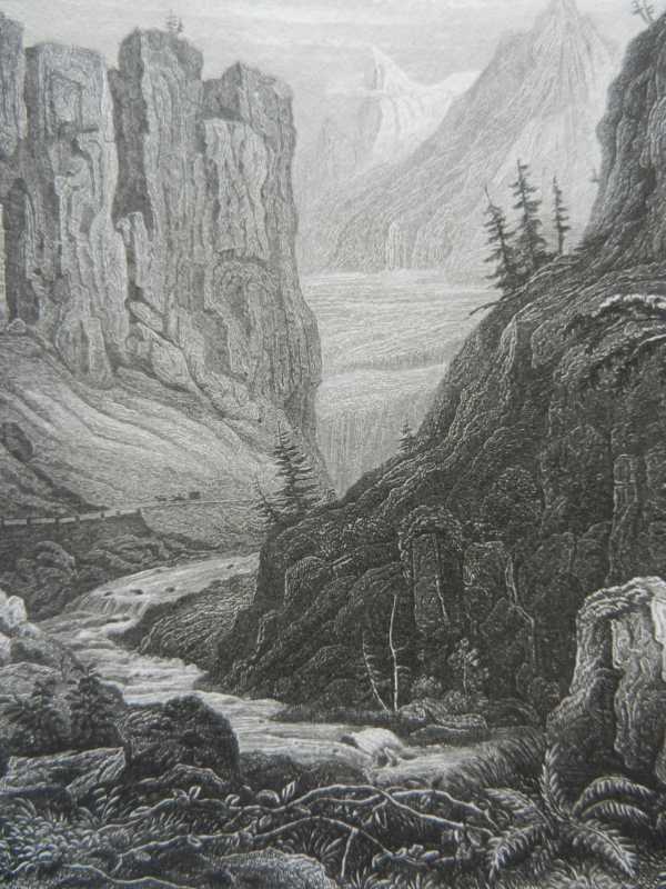 Gravures: Die Splügenstrasse – D'occasion à Risch par Rischli15 5