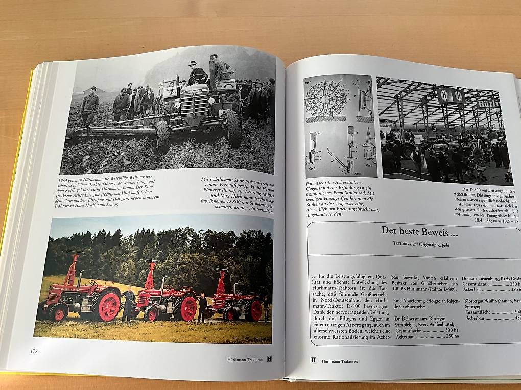 Tracteurs: Hürlimann Traktor Buch wie Bührer – D'occasion à Schänis par Spezmech 3