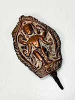 Antike Kupfer Amulett-Anhänger im Stammesstil – Hinduismus