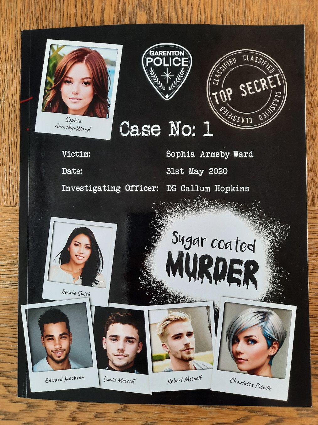 Libri: The blue coconut, Case No. 1: Sugar coated murder – Usato da Huttwil venduto da ClaudiaJan
