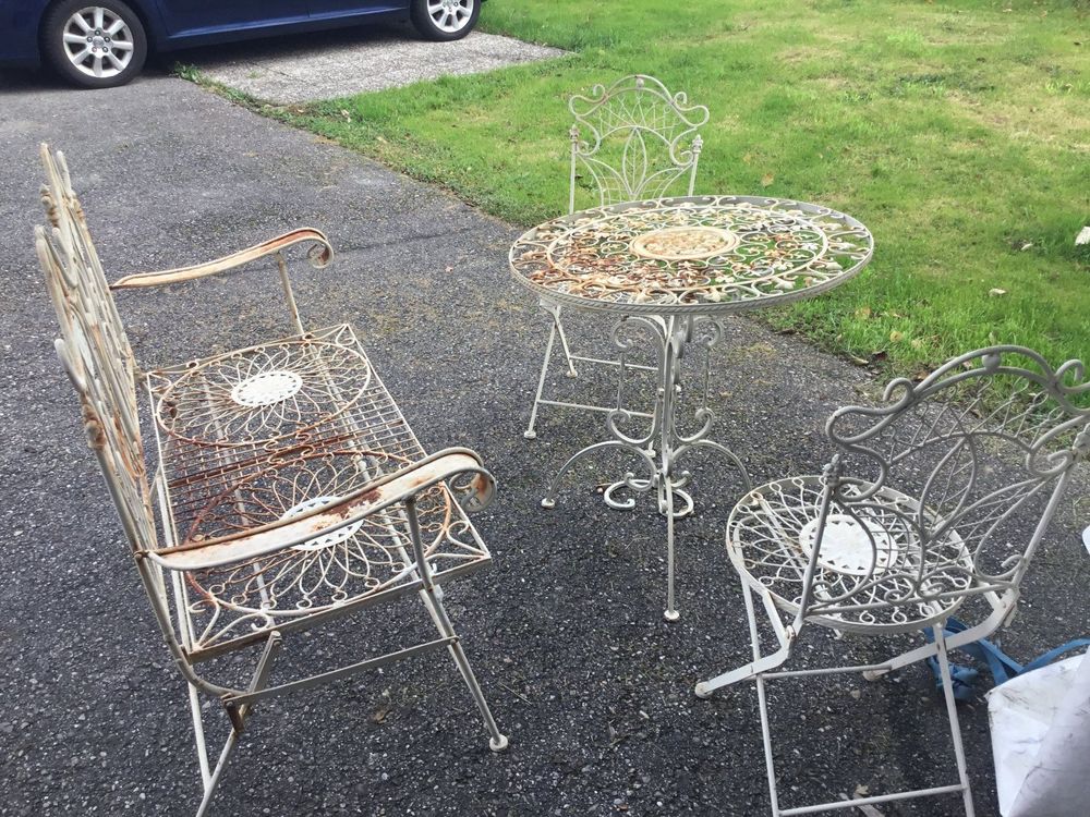 Gartenmöbel Antik komplett Set Kaufen auf Ricardo