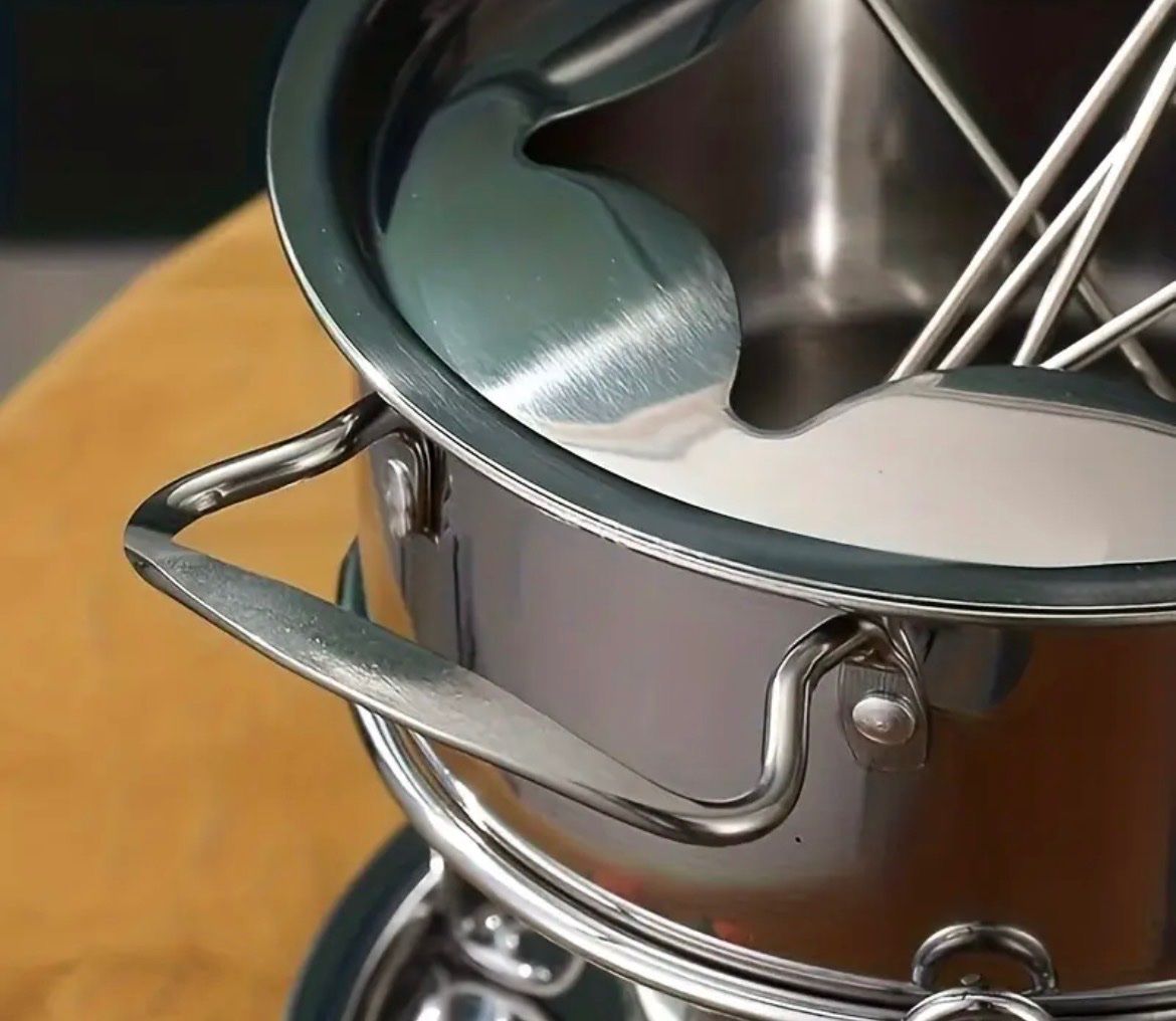 Elettrodomestici da cucina: Käsefondue Set, Edelstahl, 6 Gabeln – Nuovo e nell'imballaggio originale da Emmenbrücke venduto da ShopDirect 4
