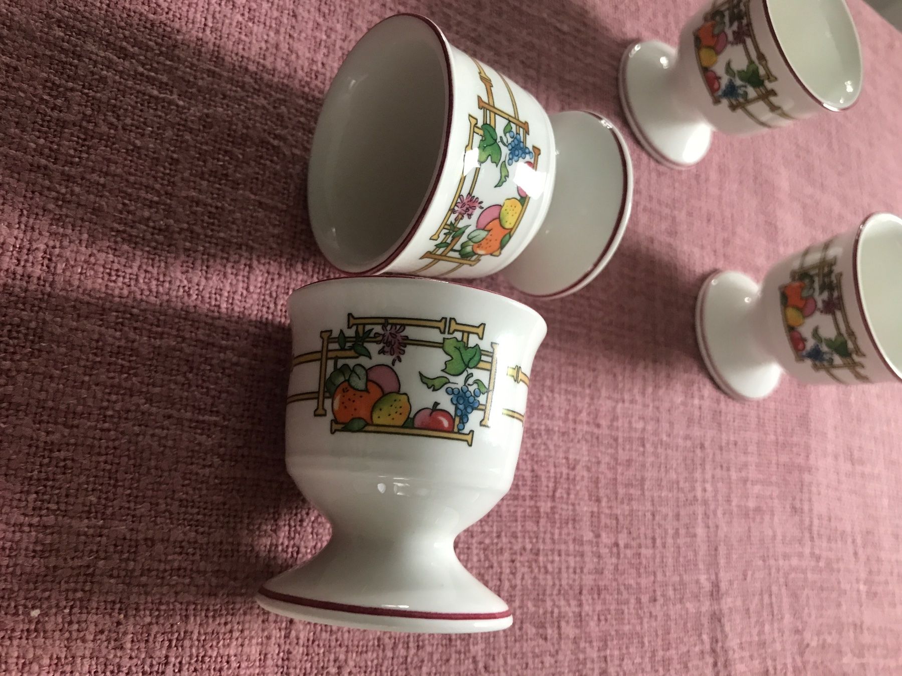 Villeroy & Boch Autre vaisselle: Villeroy & Boch - 4x Eierbecher "Obstgarten" - – D'occasion à Wettingen par Andres54 1