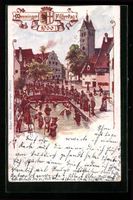Ganzsache PP15C22 /01: Memmingen, Memmin