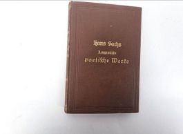 Poetische Werke; Hans Sachs