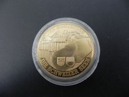 Medaille Seen der Schweiz - Der Murten See - Lac de Morat